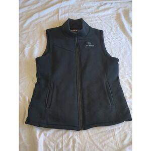 Ororo Fleece Heated Vest NO BATTERY Black Size Medium Full Zip